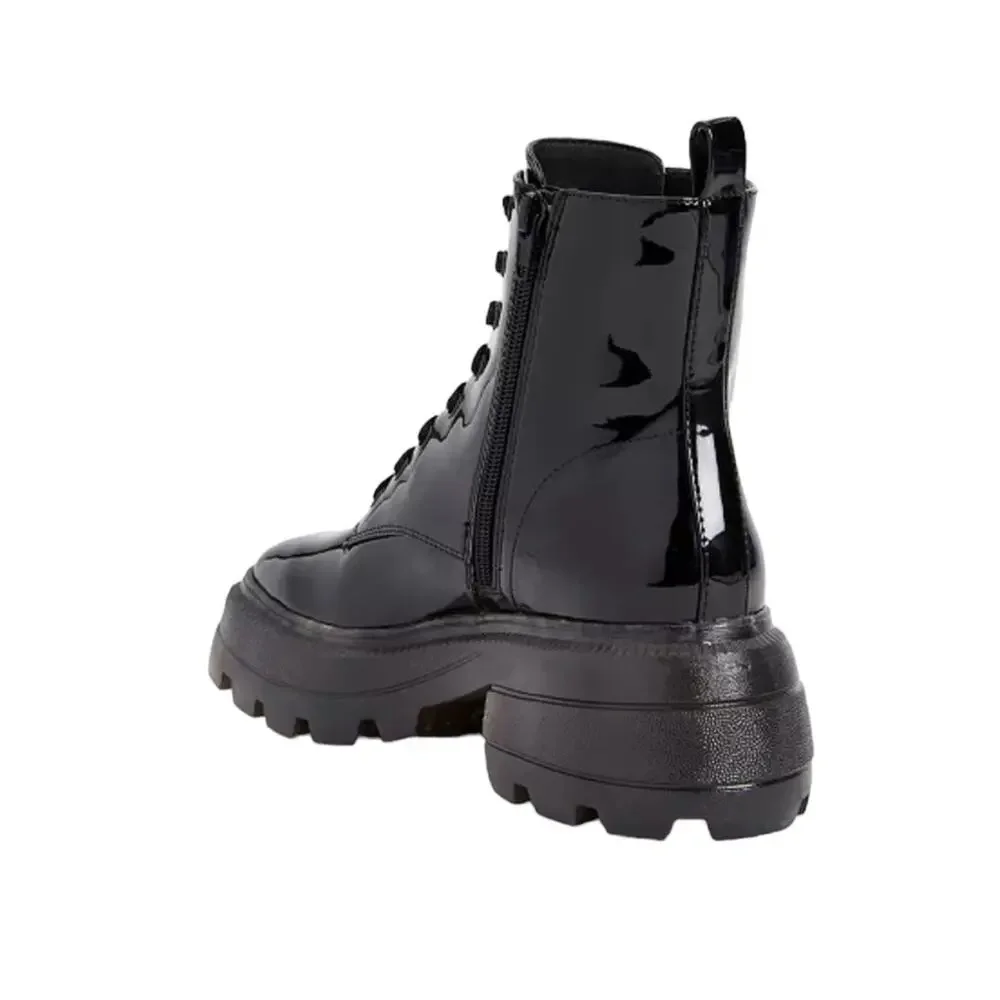 Katy Perry Size 10 NEW in Box Womens Black The Geli Combat Boots - Picture 2 of 12